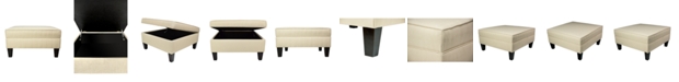MJL Furniture Designs Madison Squared Upholstered Oversized Ottoman